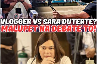AYAN NA SARA MAKIKIPAG DEBATE LABAN SA VLOGGER?