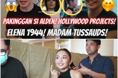 PAKINGGAN SI ALDEN! HOLLYWOOD PROJECTS! WAX FIGURE AT ELENA 1944 NI KATH KAMUSTA?