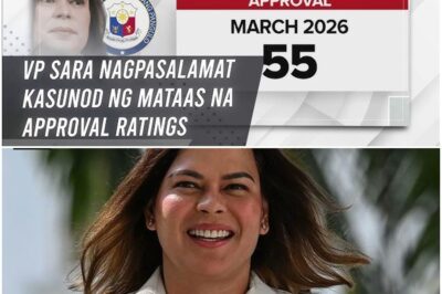 BREAKING NEWS! VP SARA DUTERTE, nagpasalamat sa mataas na ratings at tiwala ng mga Filipino