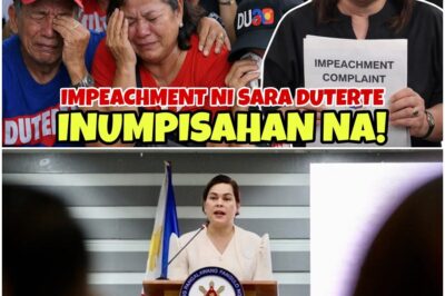 ETO NA‼️ IMPEACHMENT COMPLAINT LABAN KAY VP SARA DUTERTE UMUSAD NA‼️