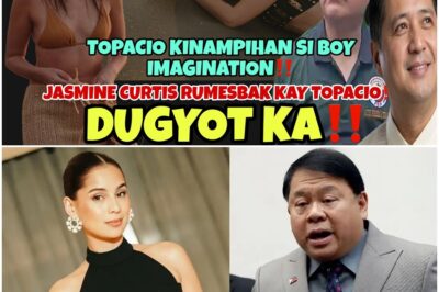 TOPACIO DUGYOT RESBAK NI JASMINE CURTIS PAGTAPOS KAMPIHAN NG ABOGADO SI BOY IMAGINE