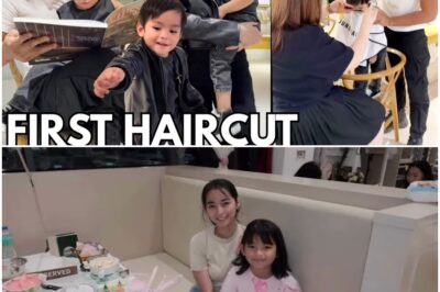 REAKSYON ng ANAK nina AJ Raval at Aljur Abrenica sa Kanyang First Haircut
