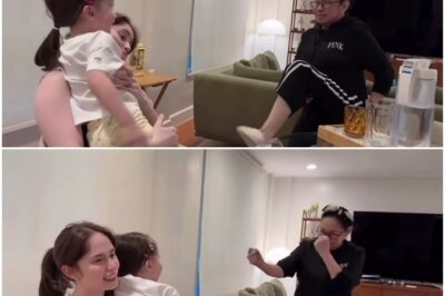 Baby Peanut libang na libang sobrang saya nya dahil kay Lola Vilma Santos