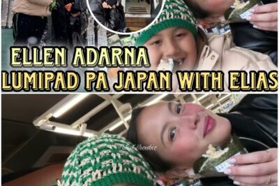 Ellen Adarna lumipad pa Japan kasama ang anak nila ni Johnloyd na si Elias habang si Lily ay naiwan