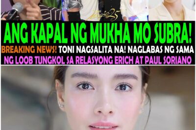 BREAKING NEWS! TONI GONZAGA nagsalita na! Kinompronta si ERICH GONZALES tungkol kay PAUL SORIANO