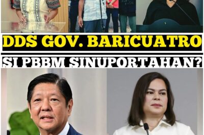 NALOKO NA! KILALANG DDS GOVERNOR NG CEBU NA SI PAM BARICUATRO SUPORTADO SI PBBM? PAANO SI VP SARA?