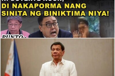 PANOORIN: DATING HAMBOG NA OPISYAL NI DUTERTE NOON, DI NAKAPORMA NANG SINITA NG BINIKTIMA NIYA!