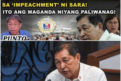 RET. JUSTICE AZCUNA, NANINIWALANG TAMA LANG NA ‘WAG MAKIALAM ANG SC SA ‘IMPEACHMENT’ NI SARA!