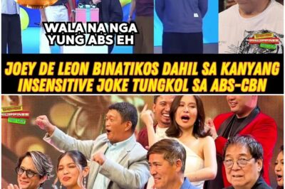 Joey De Leon BINATIKOS dahil sa kanyang INSENSITIVE JOKE tungkol sa ABS-CBN