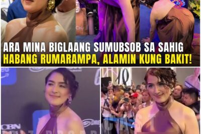 Ara Mina BIGLAANG SUMUBSOB sa SAHIG ng BLUE CARPET Habang RUMARAMPA! Alamin kung bakit!