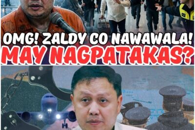BREAKING NEWS! ZALDY CO NAKATAKAS NA?! GRABE ANG NANGYARI