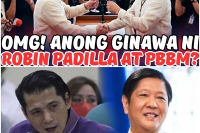 AYAN NA! ROBIN PADILLA MAY PASABOG TUNGKOL KAY BBM!