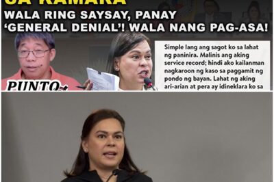 NAGLABAS NG PAHAYAG SI SARA SA NANGYARI SA KAMARA