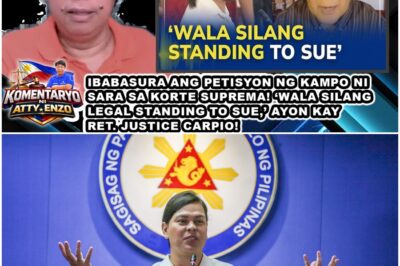 IBABASURA ANG PETISYON NG KAMPO NI SARA SA KORTE SUPREMA! ‘WALA SILANG LEGAL STANDING TO SUE,’