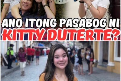 KITTY DUTERTE MAY PASABOG NGAYON!