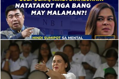 NBI, GUSTONG IPASURI ANG MENTAL BEHAVIOR NI SARA; SUBPOENA, HINDI DINALUHAN!