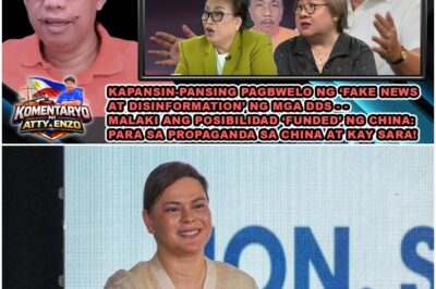 KAPANSIN-PANSING PAGBWELO NG ‘FAKE NEWS AT DISINFORMATION’ NG MGA DDS – –