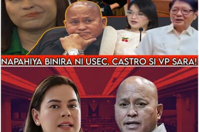 SARA DUTERTE BATO DELA ROSA BUKING NA! BINIRA NI USEC. CASTRO SI VP SARA DUTERTE NAPAHIYA!