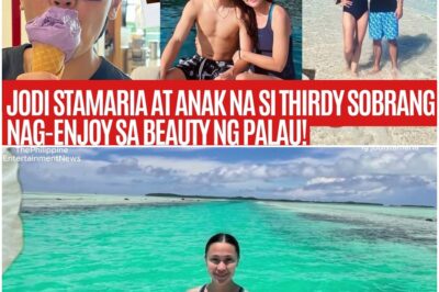 Jodi Stamaria at anak na si Thirdy nag-enjoy sa Ganda ng Palau! Thridy kahawig ni Joshua Garcia!