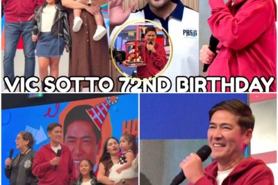 Vic Sotto 72nd Birthday NAIYAK sa SORPRESA ng mga ANAK Mayor Vico Sotto, Tali & Mochi sa Eat Bulaga