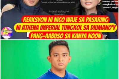 Reaksyon ni Nico Waje sa Pasaring ni Athena Imperial tungkol sa Diumanoy Pang aabuso sa kanya Noon