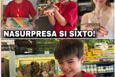 MARIAN RIVERA SINORPRESA SI SIXTO DANTES NG MAAGANG 7TH BIRTHDAY