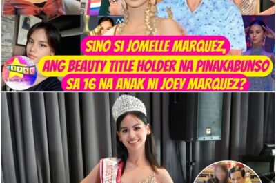 Sino si Jomelle Marquez, ang beauty title holder na pinakabunso sa 16 na anak ni Joey Marquez?