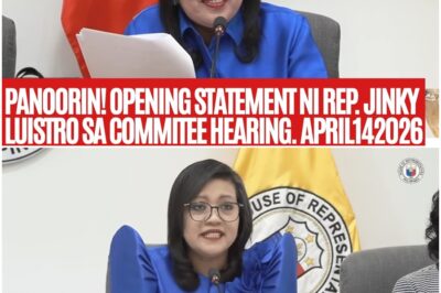 Committee Hearing Opening Statement of Rep. Jinky Luistro! Ipinaliwanag ang purpose ng Impeachment
