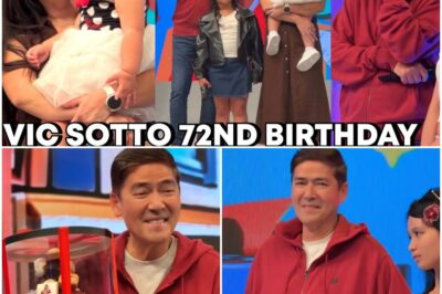 Vic Sotto 72nd Birthday Napa-IYAK ng Supresahin ng ANAK nasi Baby Mochi & Tali sa Eat Bulaga Studio