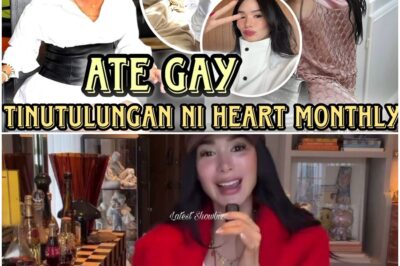 Ate Gay nireveal sa interview na si Heart Evangelista ang tumutulong sa kanya buwan buwan thank God