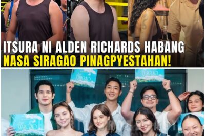 ITSURA ni Alden Richards PINAGPYESTAHAN sa SIARGAO kasama nya si Nadine Lustre!!