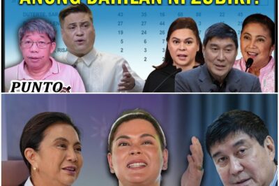 SI ZUBIRI PALA ANG NAGPA-SURVEY TUNGKOL DOON KAY SARA, RAFFY TULFO AT LENI – – –