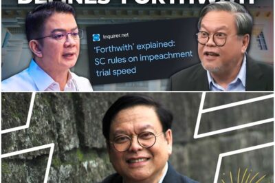 Gaano ba kabilis ang ”forthwith’ ayon sa Korte Suprema?