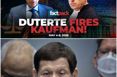Duterte fires Kaufman, gets new lawyer ahead of ICC trial