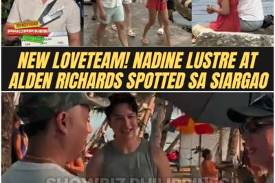 NEW LOVETEAM! Nadine Lustre at Alden Richards spotted together sa Siargao para sa kanilang teleserye