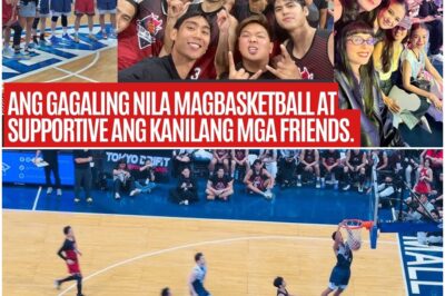 Highlights! Mavy, Gerald, at mga CELEBS na mahusay magbasketball at mga supportive nilang Friends.
