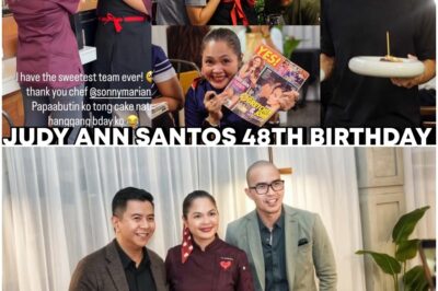 Judy Ann Santos 48th Birthday Napa-IYAK sa Espesyal na Pagbati sa Kanya ng Kitchen Staff Angrydobo